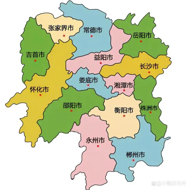 湖南面积最大的地级市是哪里？湖南各地级市面积排行各介绍