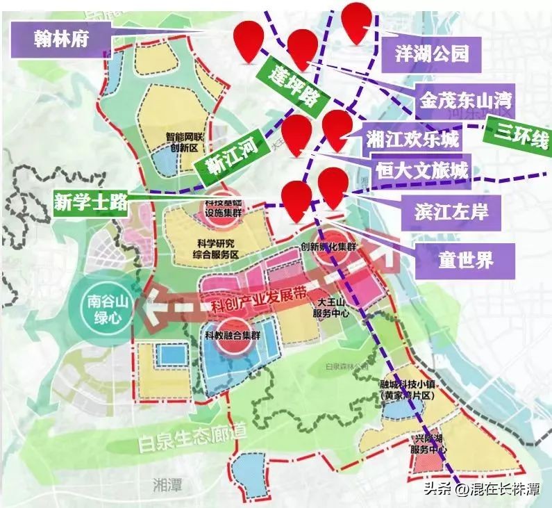 长株潭融城片区，谁有未来王者之风?