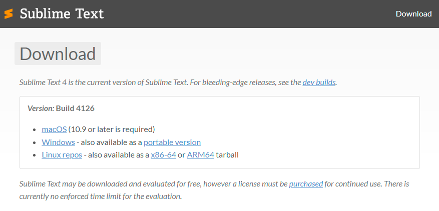 Sublime Text4(4126)破解版下载与使用