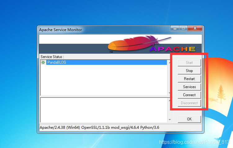 windows环境下使用Apache部署django项目