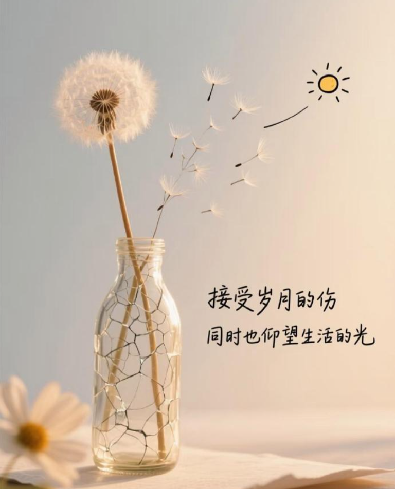  人这一生，过的是日子，活的是心态。 