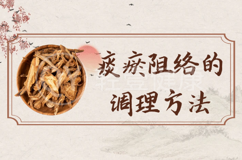 痰瘀阻络的调理方法有哪些？