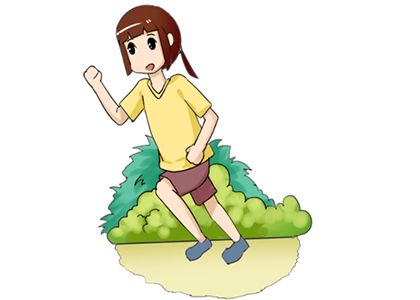 衣着宽松透气