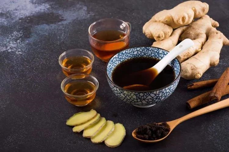 预防感冒——红糖姜茶苏叶饮