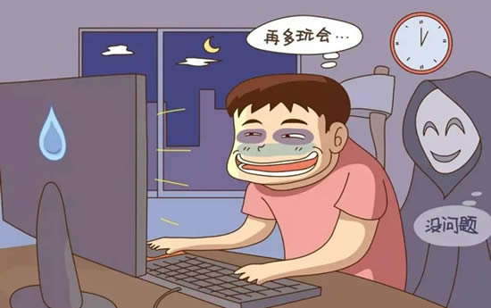 熬夜导致血糖高