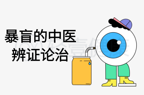 暴盲的中医辨证论治