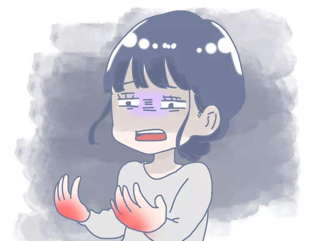冻疮导致皮肤紧绷