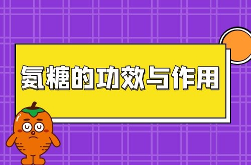 什么是氨糖？氨糖的功效与作用有哪些呢？