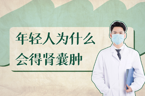 年轻人为什么会得肾囊肿？常见因素有这几个