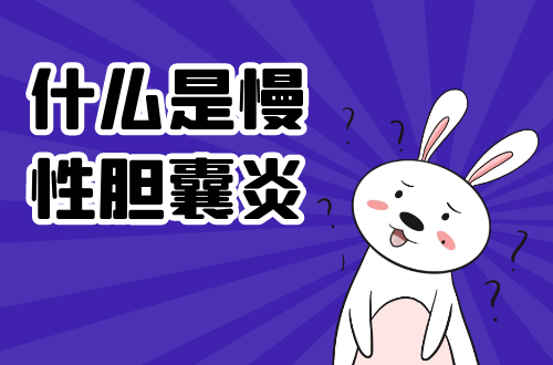 什么是慢性胆囊炎？