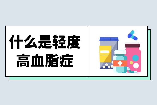 什么是轻度高血脂症 什么是轻度高血脂症