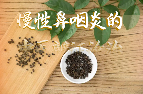 慢性鼻咽炎的中医辨证论治
