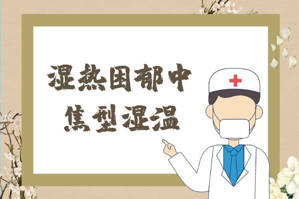 湿热困郁中焦型