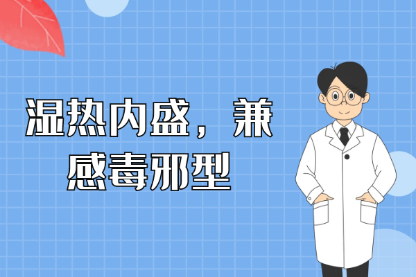 湿热内盛，兼感毒邪型